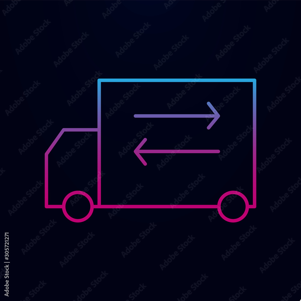 Cargo-carrying nolan icon. Simple thin line, outline vector of real estate icons for ui and ux, website or mobile application Cargo-carrying nolan icon. Simple thin line, outline vector of real estate icons for ui and ux, website or mobile application