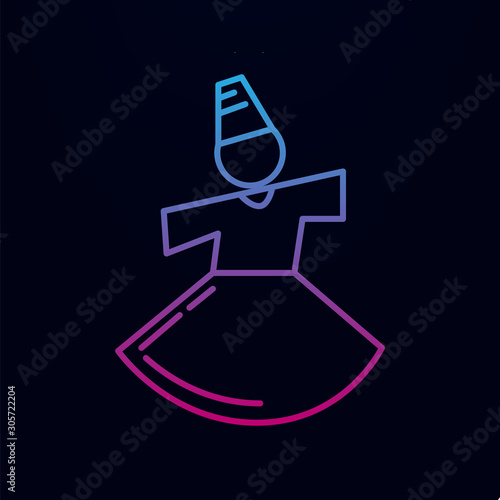 Censer nolan icon. Simple thin line, outline vector of religion icons for ui and ux, website or mobile application