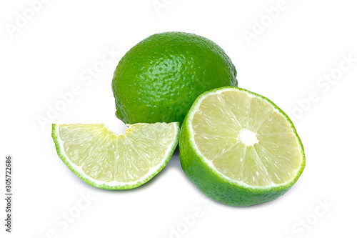 Ripe natural fresh Lime