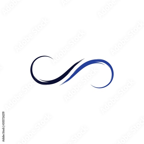 Infinity Design,Infinity logo Vector icon template © amin