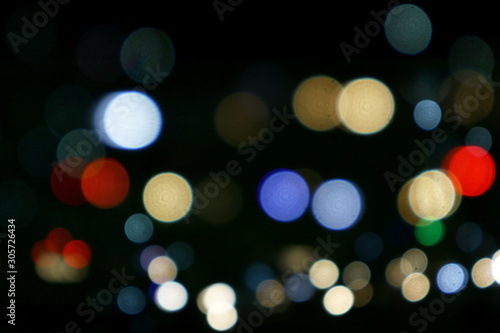 Abstract Light Bokeh, Colorful bokeh texture pattern Background 