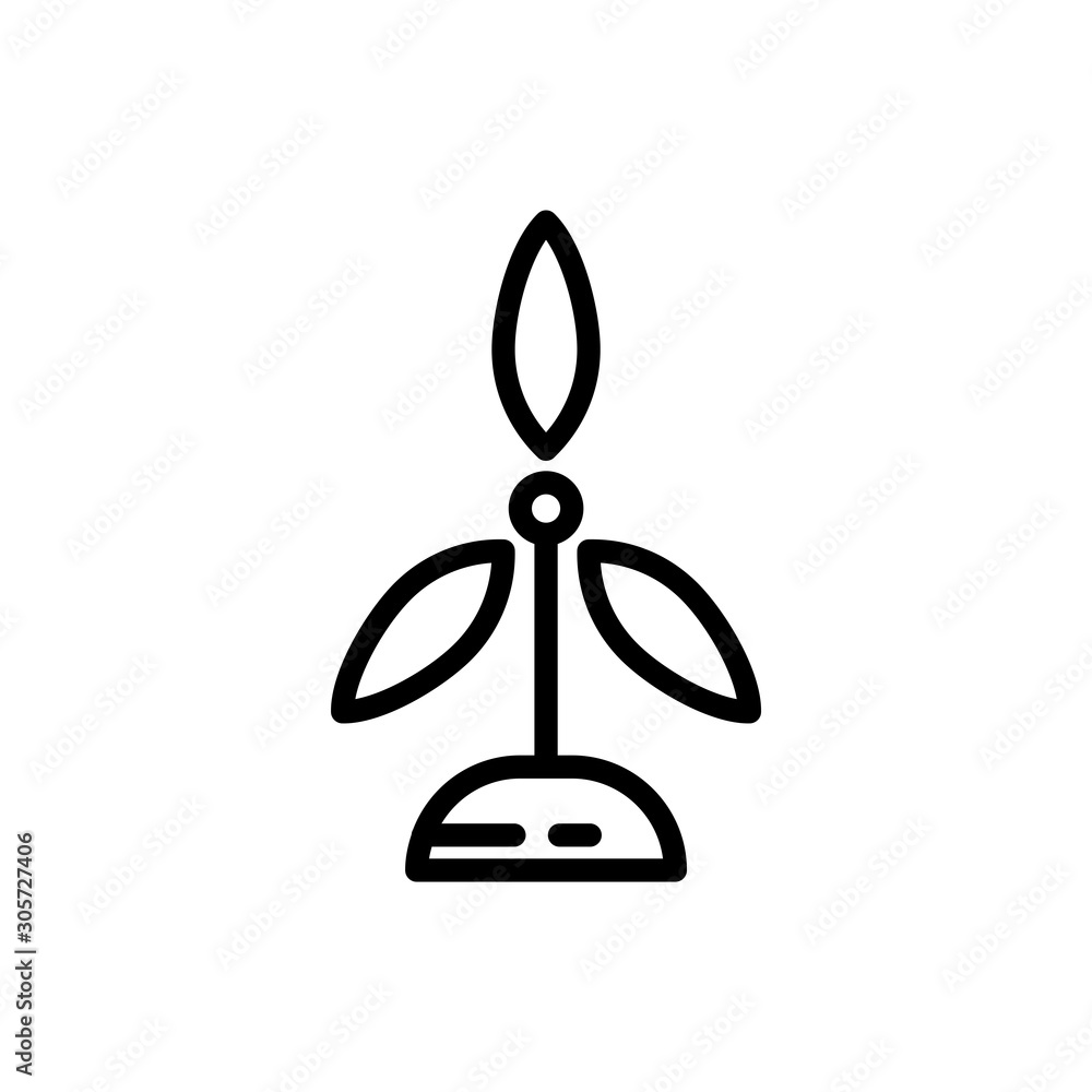 windmil outline icon. vector illustration. Isolated on white background. windmil outline icon. vector illustration. Isolated on white background.
