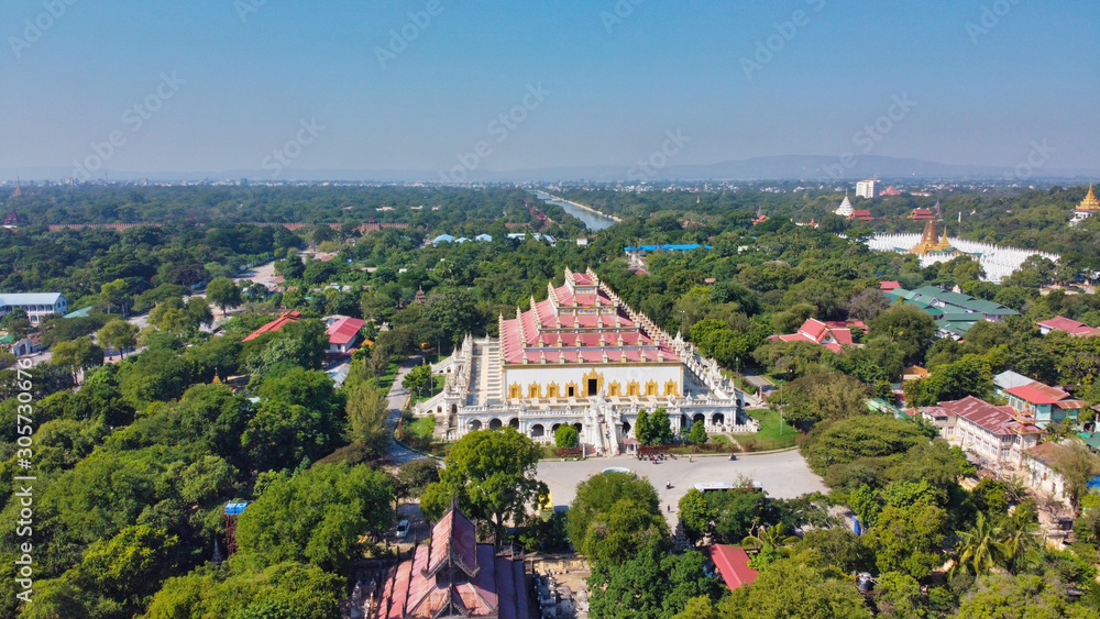 MANDALAY/MYANMAR(BURMA) - 26th Nov, 2019 : Mandalay is a second largest city of Myanmar(Burma). 