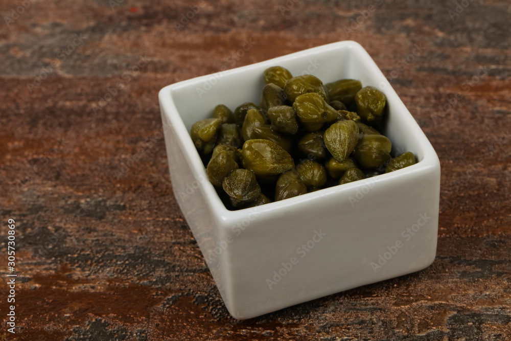 Capers in the bowl Capers in the bowl