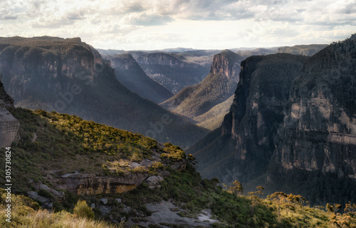 View of Blue mountains National park in NSW, Australia.