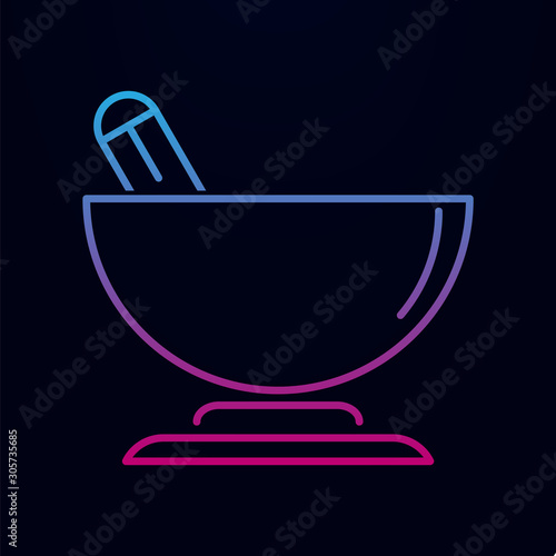 Spice grindel nolan icon. Simple thin line, outline vector of kitchen icons for ui and ux, website or mobile application