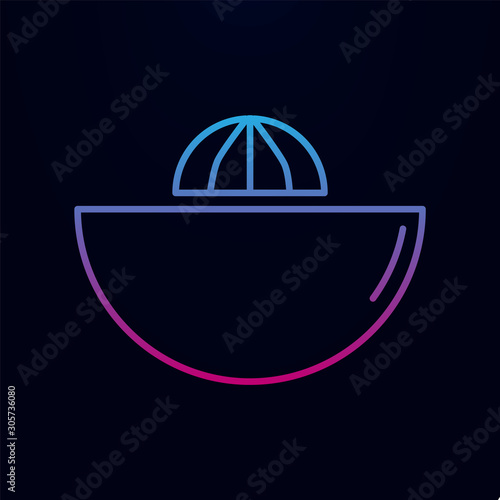 Lemon squeezer nolan icon. Simple thin line, outline vector of kitchen icons for ui and ux, website or mobile application