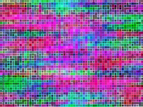 Wallpaper Mural Abstract colorful background texture for wallpaper pattern backdrop decoration graphic fabric striped art design illustration geometric mosaic Torontodigital.ca