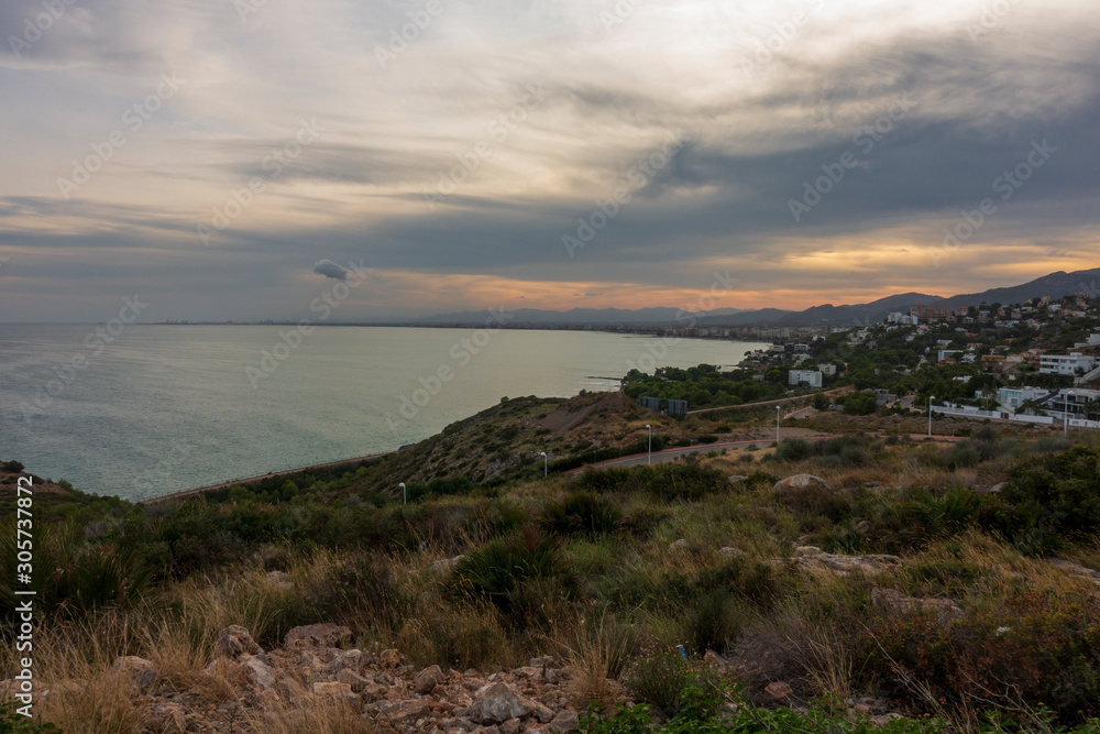 Mediterranean views from Oropesa del Mar Mediterranean views from Oropesa del Mar
