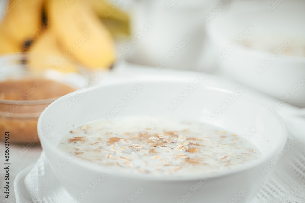 Porridge With Banana And Oats