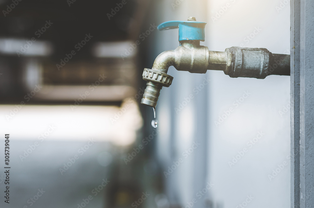 opening faucet or water tap and close for save water energy protect shortage. environment day concept. opening faucet or water tap and close for save water energy protect shortage. environment day concept.