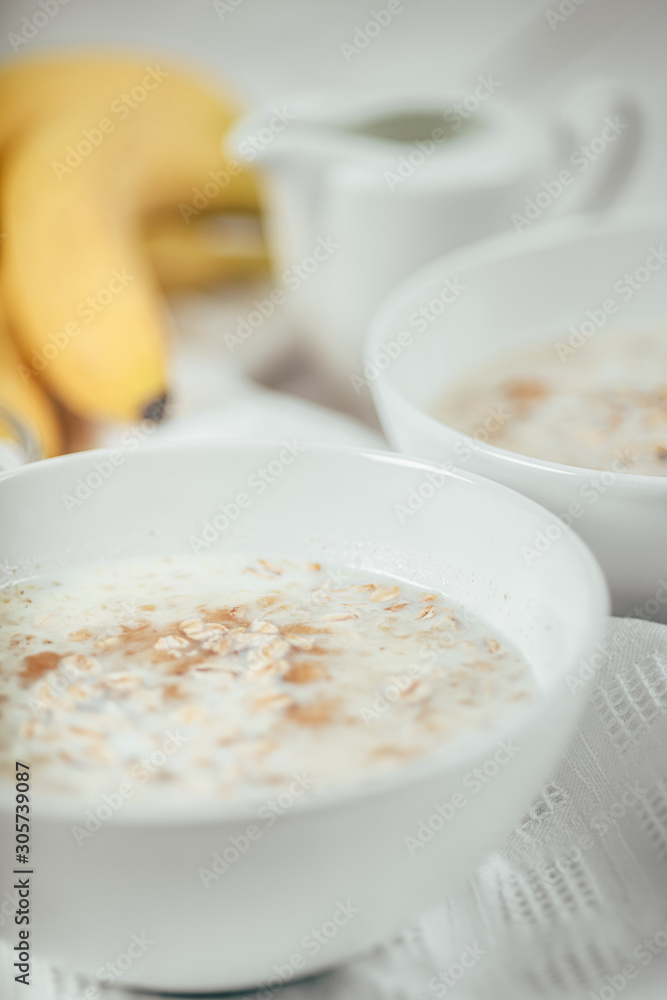 Porridge With Banana And Oats