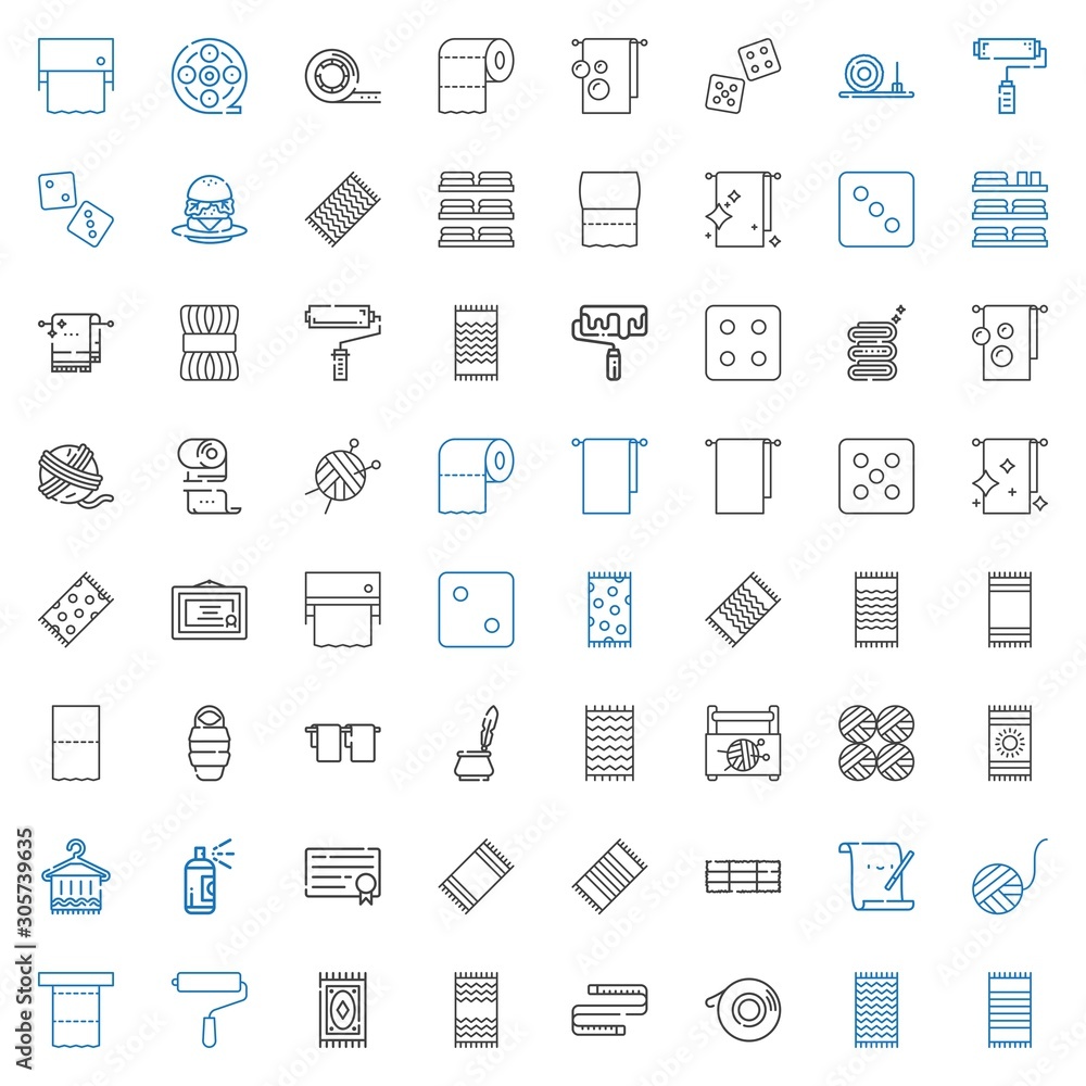 roll icons set roll icons set