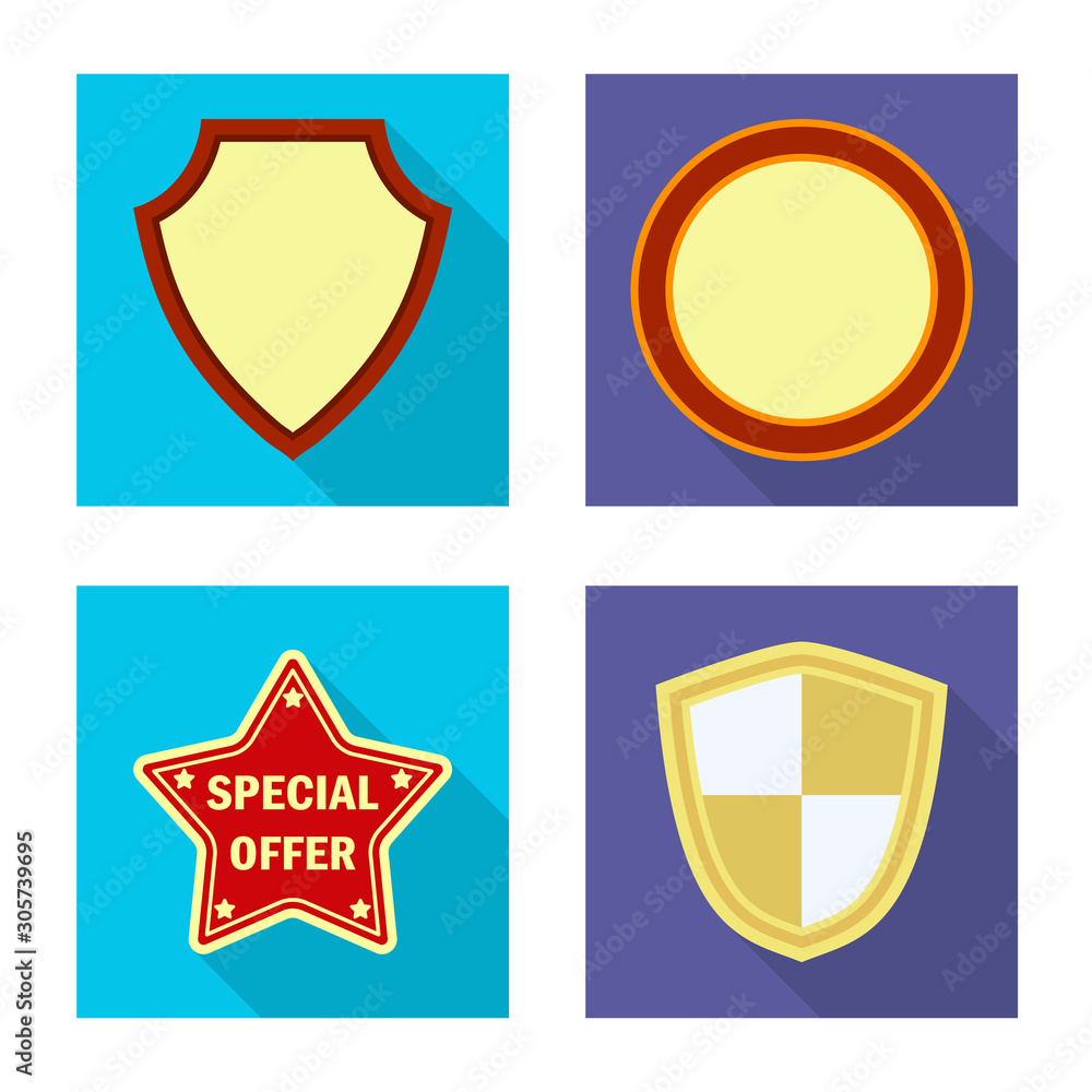 Vector design of emblem and badge icon. Collection of emblem and sticker stock vector illustration. Vector design of emblem and badge icon. Collection of emblem and sticker stock vector illustration.