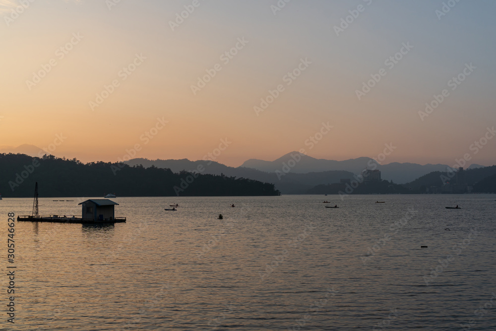 Sun Moon Lake,Taiwan Nantou -November 5, 2019 Sun Moon Lake,Taiwan Nantou -November 5, 2019