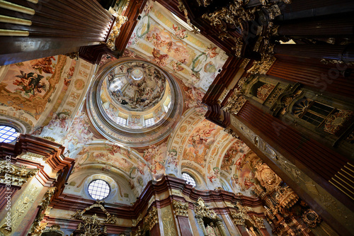 Ceiling decoration Melk Abbey photo