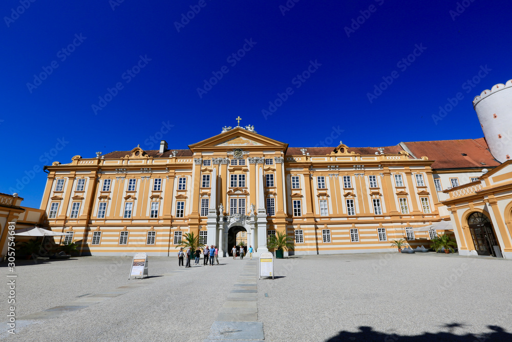 Fototapeta premium Entrance to Melk Abbey, Austria