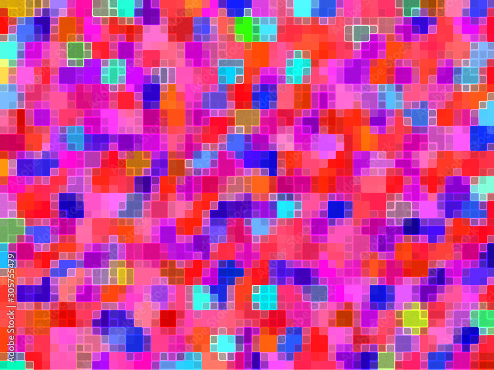 Fototapeta premium Abstract colorful background texture for wallpaper pattern backdrop decoration graphic fabric striped art design illustration geometric mosaic