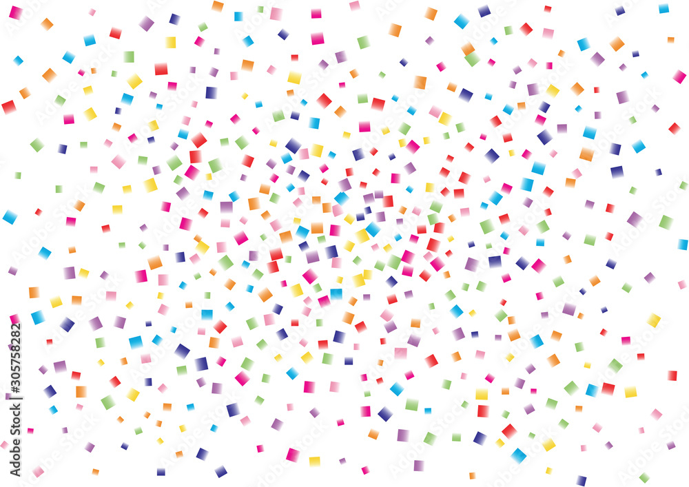 Festive color square confetti background. Abstract frame confetti texture for holiday, postcard, poster, website, carnival, birthday, children's parties. Cover confetti mock-up. Wedding card layout Festive color square confetti background. Abstract frame confetti texture for holiday, postcard, poster, website, carnival, birthday, children's parties. Cover confetti mock-up. Wedding card layout