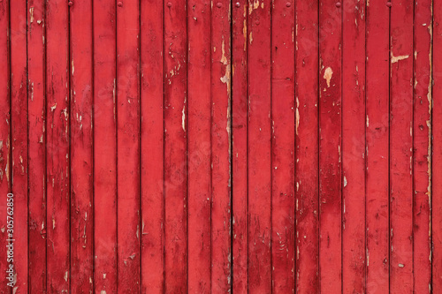 red rustic wood background