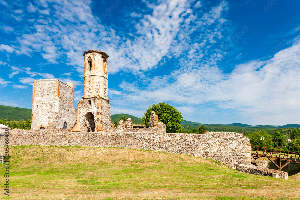 Kisnana Castle near Eger, Hungary