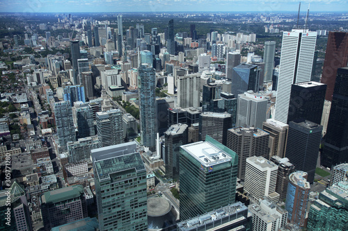 Canvas Print toronto view