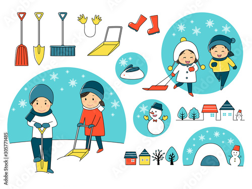 雪の日