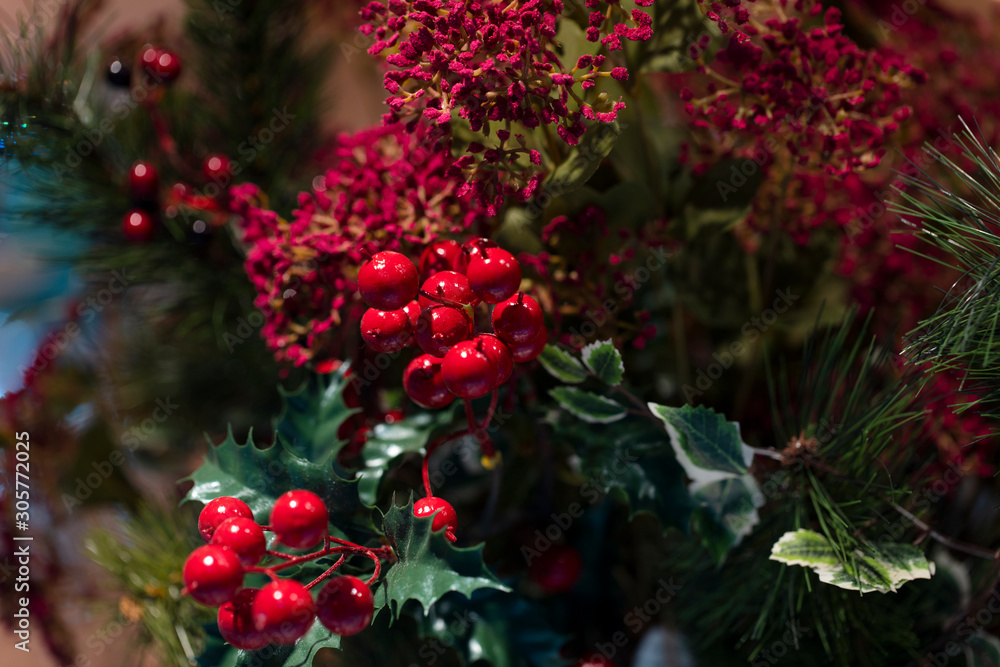 christmas decoration flowers