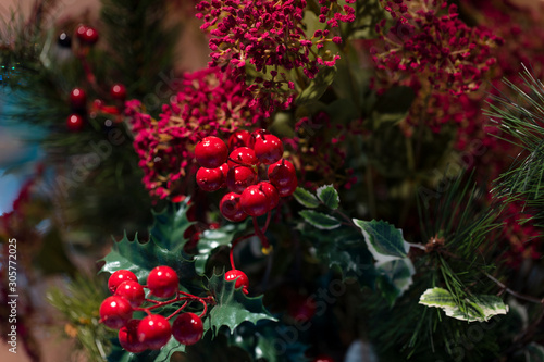 christmas decoration flowers