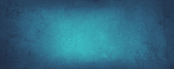 Blue textured concrete background