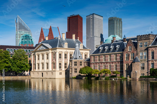 Dutch parliament buildings in The Hague photo