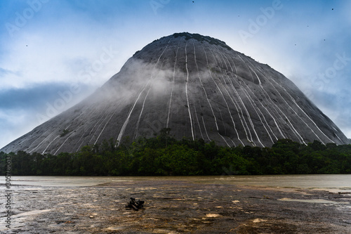 Guainía, Colombia. The big and amazing mountain of Mavicure, Pajarito (Little Bird) photo