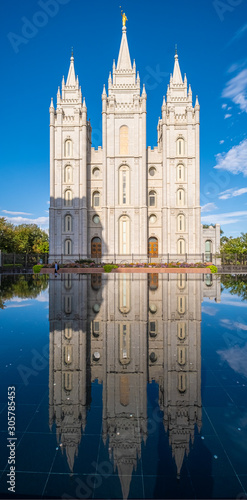 Fotografie The Salt Lake Temple is a temple of The Church of Jesus Christ of Latter-day Sai