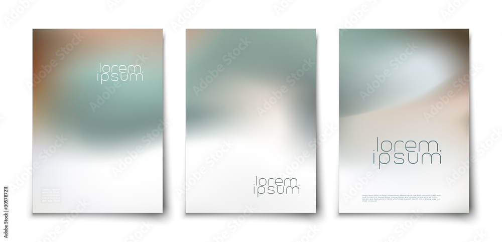 Soft blurred abstract background vector