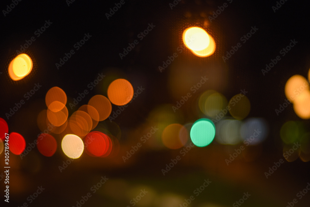 Fototapeta premium light and circles