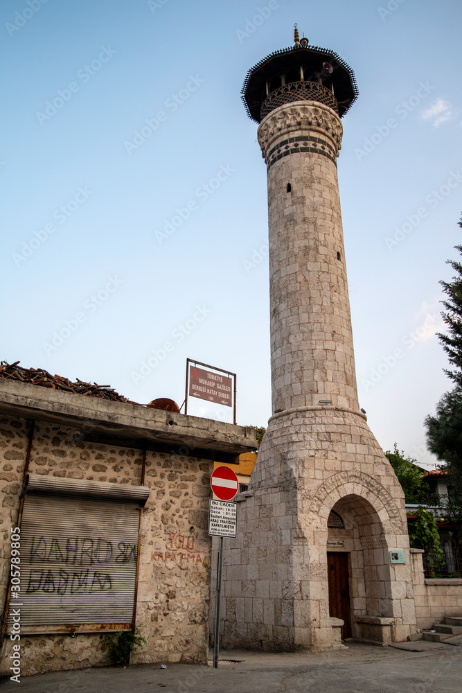 external view of sarimiye mosque