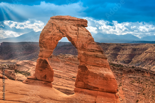 Arches National Park, adjacent to the Colorado River, Moab, Utah, USA