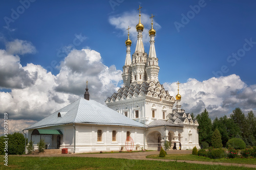 Church of the Virgin Hodegetria in sunny day, Vyazma, Smolensk region, Russia © Shchipkova Elena
