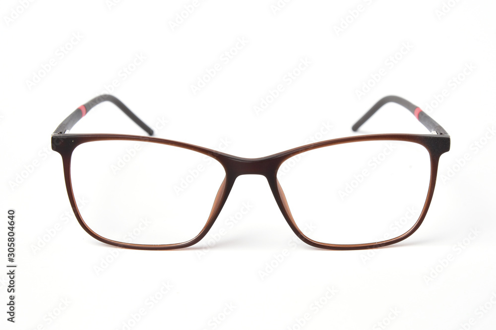 Eye Glasses on white background, vision care object. Eye Glasses on white background, vision care object.