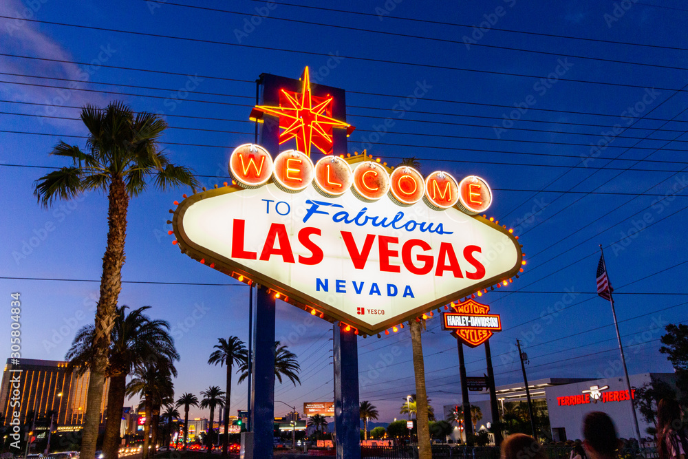 Las Vegas - USA - obrazy, fototapety, plakaty 