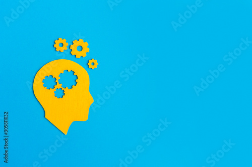 Konstfotografi Brain works concept