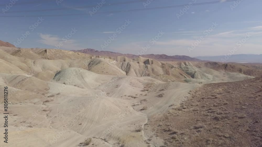 Dirt Bikers on Off Road Desert Trail Dirt Bikers on Off Road Desert Trail