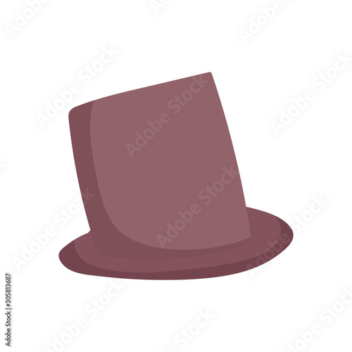 brown top hat accessory fashion icon
