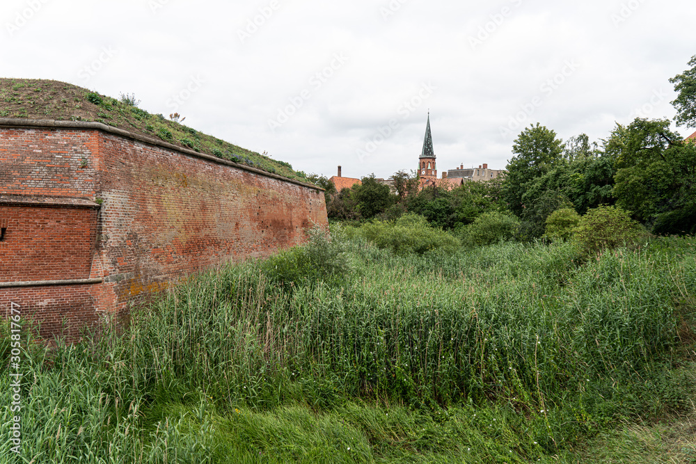 Festung von Dömitz an der Elbe