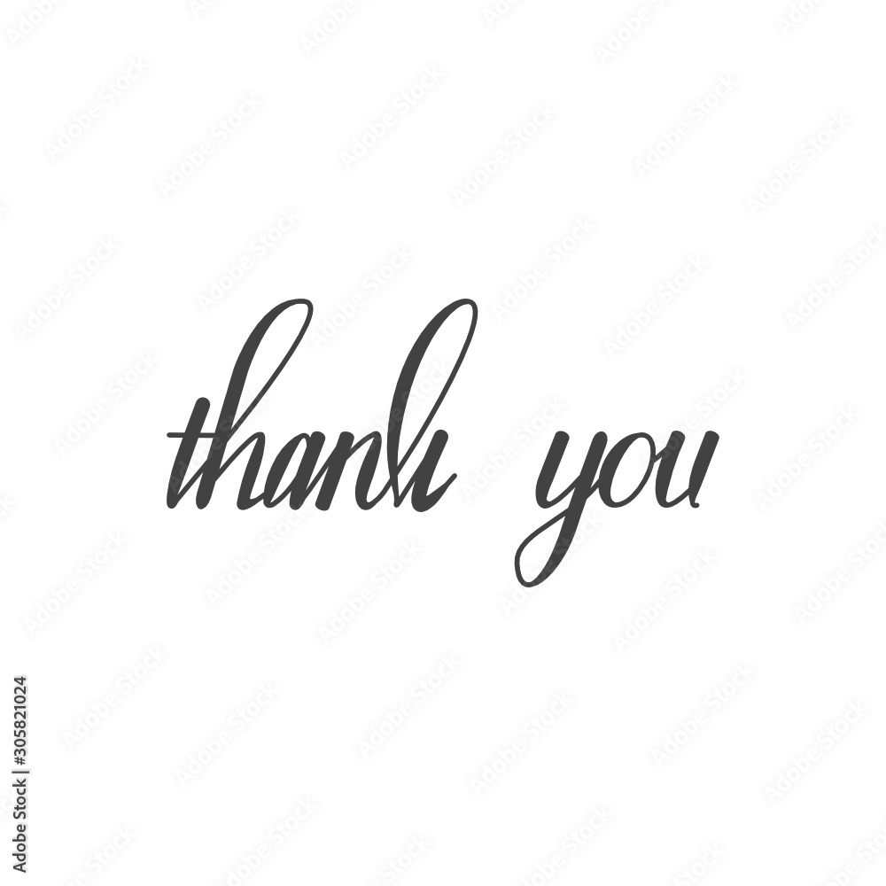 Thank You Handwriting, calligraphic, Vector Thank You Handwriting, calligraphic, Vector