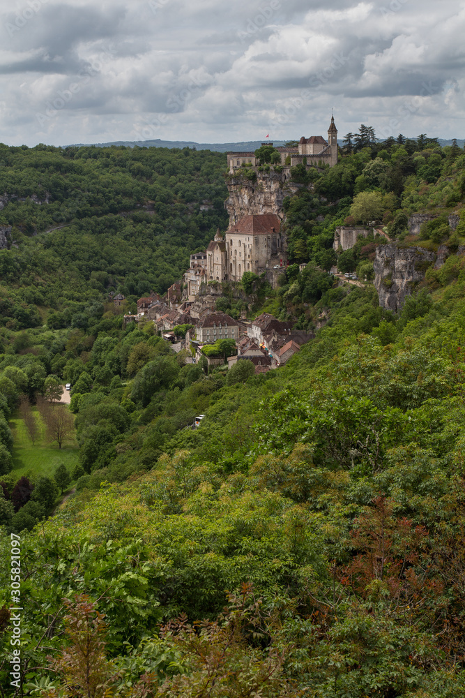 Vue de Rocamadour