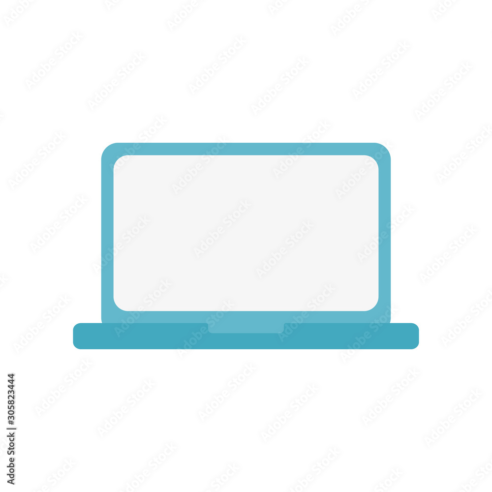 Isolated laptop icon vector design Isolated laptop icon vector design