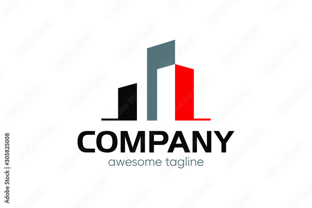 simple building concept for logo design ready to use simple building concept for logo design ready to use