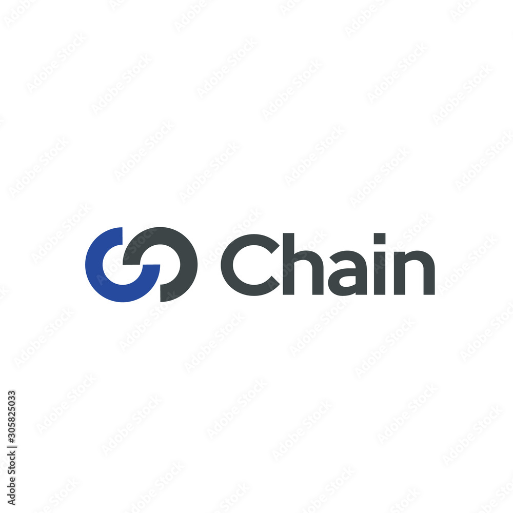 Creative Chain Illustration For Logo Design Inspiration