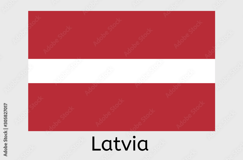 Latvian flag icon, Latvia country flag vector illustration Latvian flag icon, Latvia country flag vector illustration